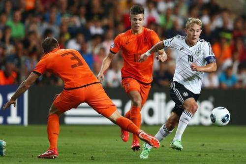 Germany U21 captain, Lewis Holtby.